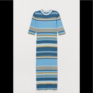 HM Ribbed Midi Dress